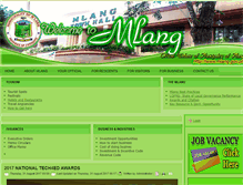 Tablet Screenshot of mlang.gov.ph
